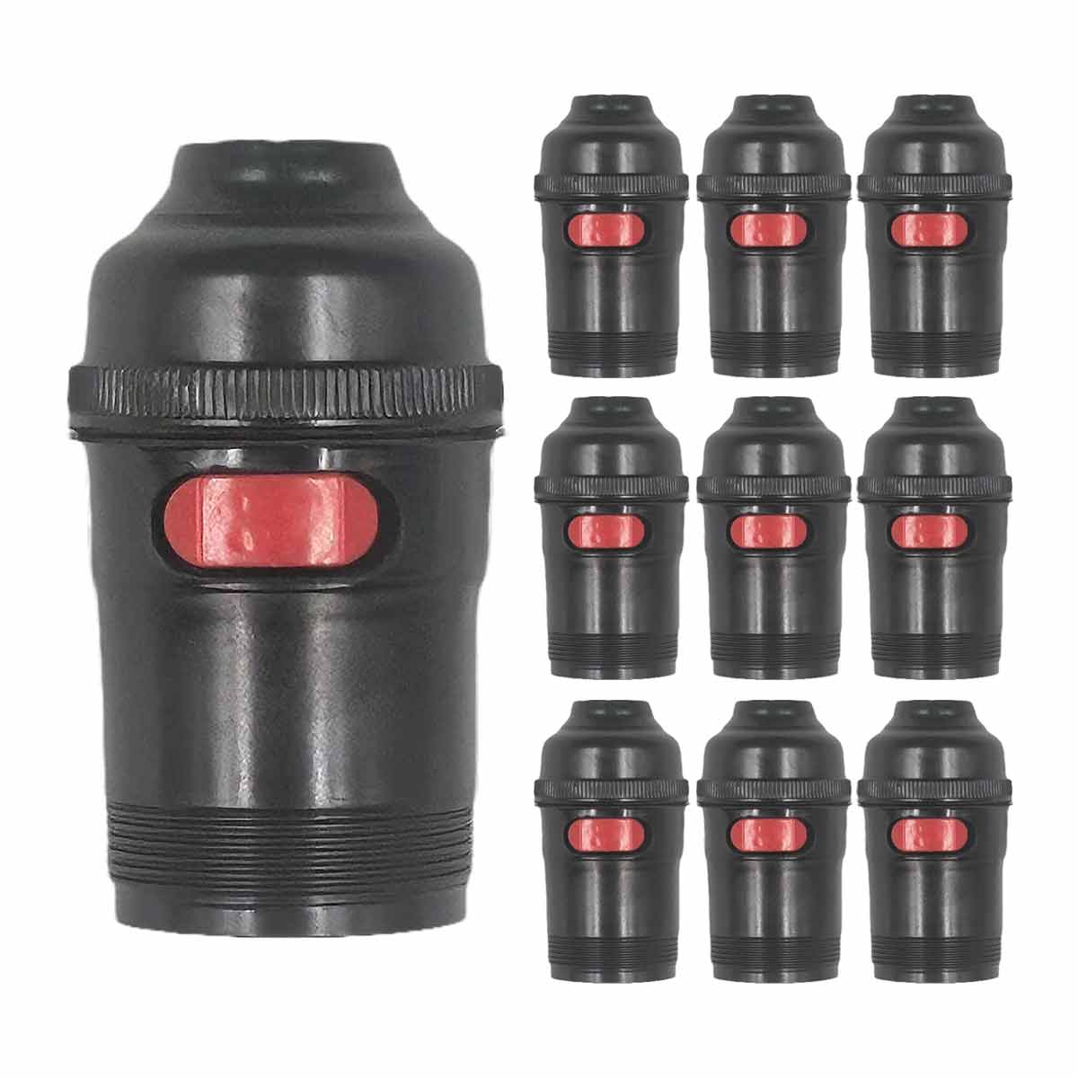 10 Pzs Portalampara Baquelita De Paso C/ Palanca 600W Argos ARGOS Ferreabasto