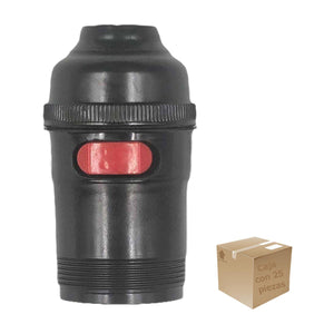 25 Pzs Portalampara Baquelita De Paso C/ Palanca 600W Argos Ferreabasto Ferreabasto