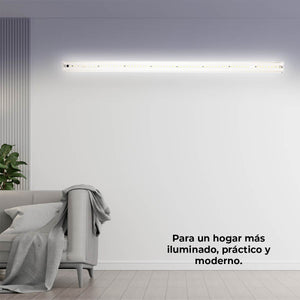 Tubo Led Luminario T8 12W Luz Blanca Base Integrada 57Cm MEGALUZ Ferreabasto