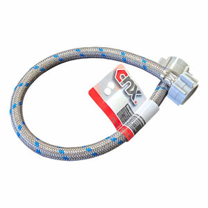 Manguera Alimentadora Flexible Para WC 1/2x1/2 Pulg 40cm