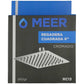 Regadera Cuadrada 6" Acero Inoxidable Deluxe NOM Meer