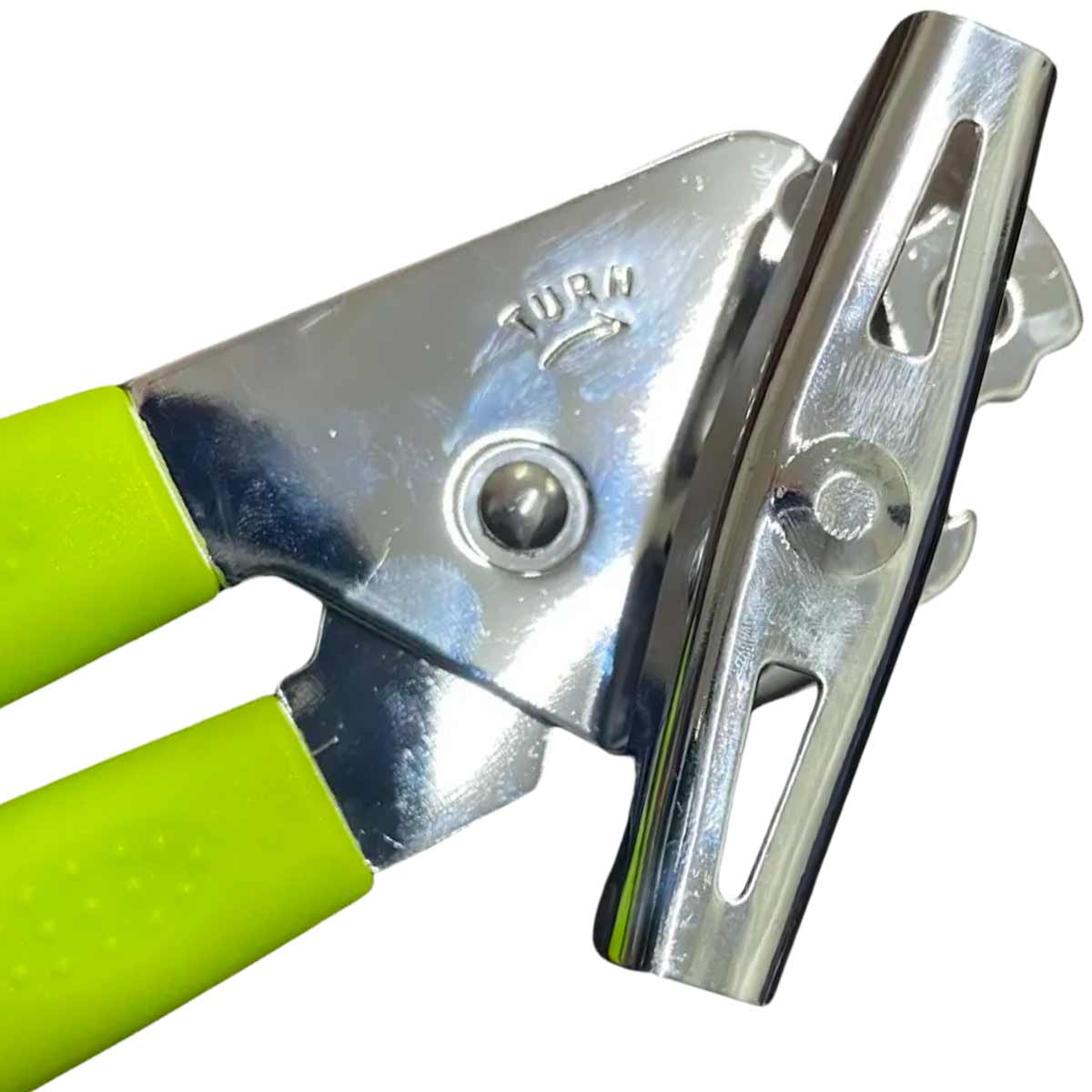 Abrelatas Manual De Acero Inoxidable Mango De Plástico