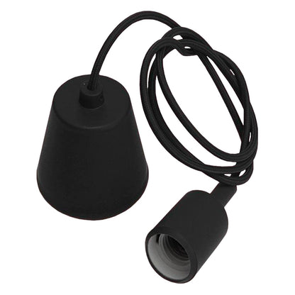 Portalampara Socket Para Foco Base Y Cable E27 1M PEACE QUIET IMPORT SA DE CV (WANERGY) Ferreabasto