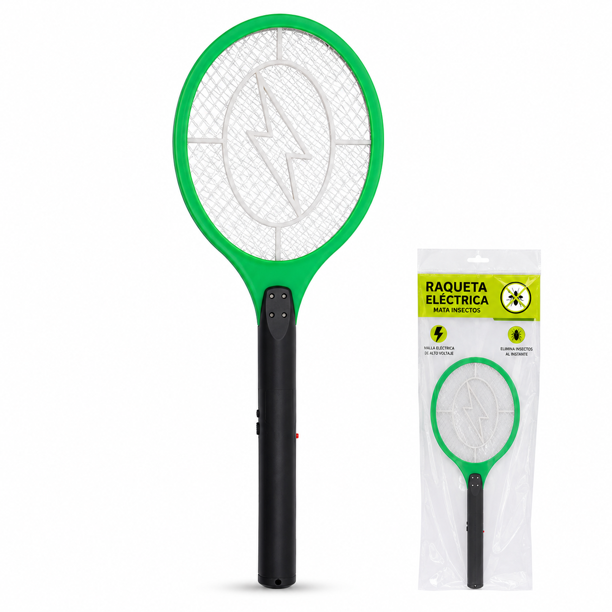 Raqueta Mata Mosco Mosca Insecto 127V Recargable YEILITE / LION TOOLS Ferreabasto