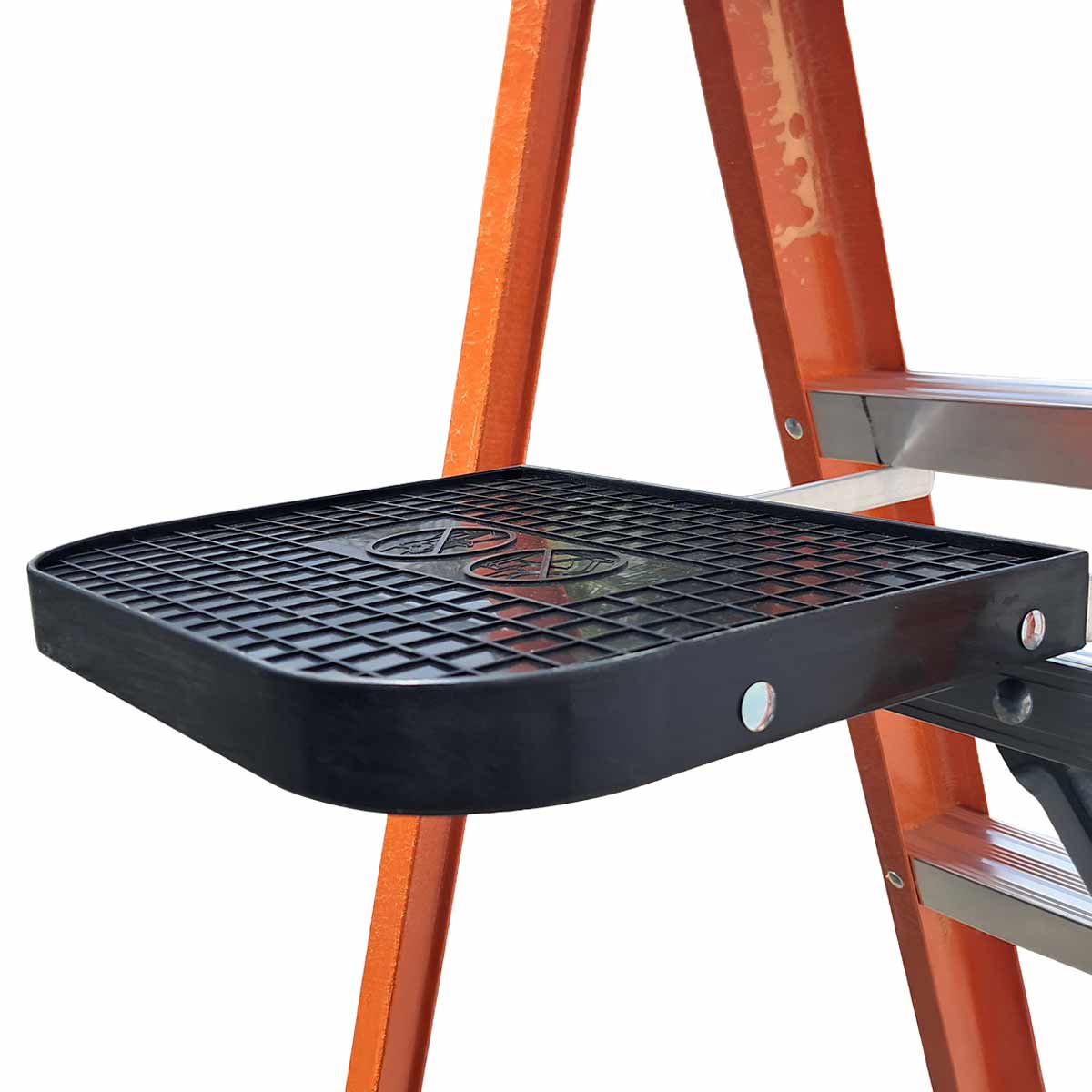 Escalera Tijera De Fibra De Vidrio Tipo II 175 Kg 7 Escalones