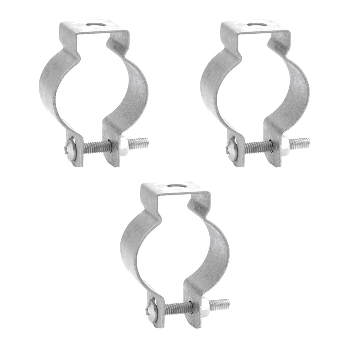Pack 3 Pz Abrazadera Tipo O 1/2 Pulg Tornillo y Tuerca Argos ARGOS Ferreabasto
