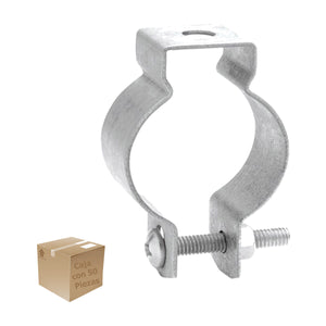 Pack 50Pz Abrazadera Tipo O 1/2 Pulg Tornillo y Tuerca Argos ARGOS Ferreabasto