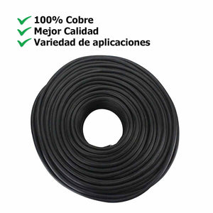Cable Uso Rudo St 4x16 Negro 100% Cobre 600V Nom 1M Cdc