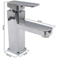 Mezcladora Monomando Para Lavabo Sin Chapeton Acabado Cromo Roalflux