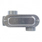 Condulet Tipo LL De Aluminio De 1 Pulgada Gris Argos