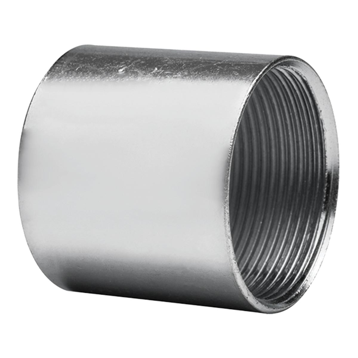 Cople De Acero Galvanizado Para Tubo Rigido 3/4 Pulgadas