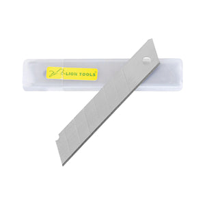 Repuesto Para Cutter Navaja De 1 Filo 18mm Acero Inox 10 Pzs