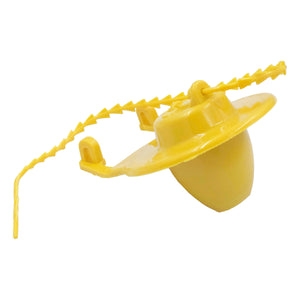 Sello Descarga Sanitario 2 Pulgadas (Sapito) Amarillo Wc Fleximatic FLEXIMATIC Ferreabasto