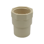 Adaptador Hembra De Cpvc Con Empaque 1 1/2 Pulg Crema CNX Ferreabasto