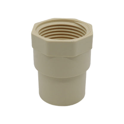 Adaptador Hembra De Cpvc Con Empaque 1 1/2 Pulg Crema CNX Ferreabasto
