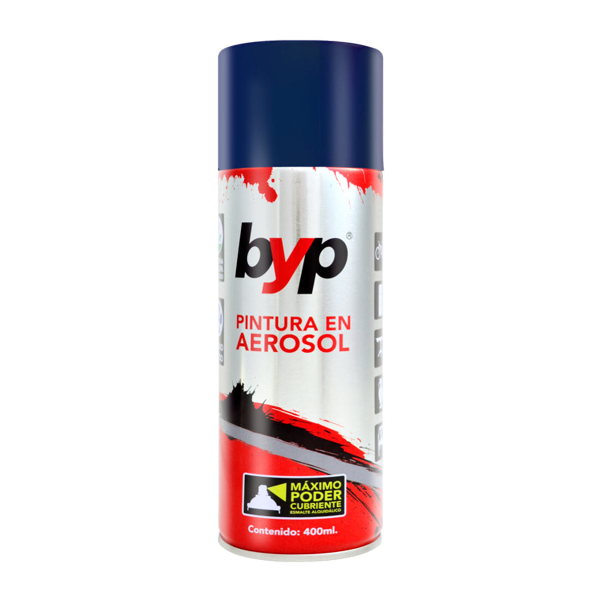 Pintura En Aerosol En Esmalte 400ML  Varios Colores BYP BYP Ferreabasto