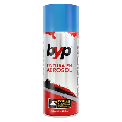 Pintura Aerosol Esmalte Fluorescente Azul Y Violeta 400ML BYP