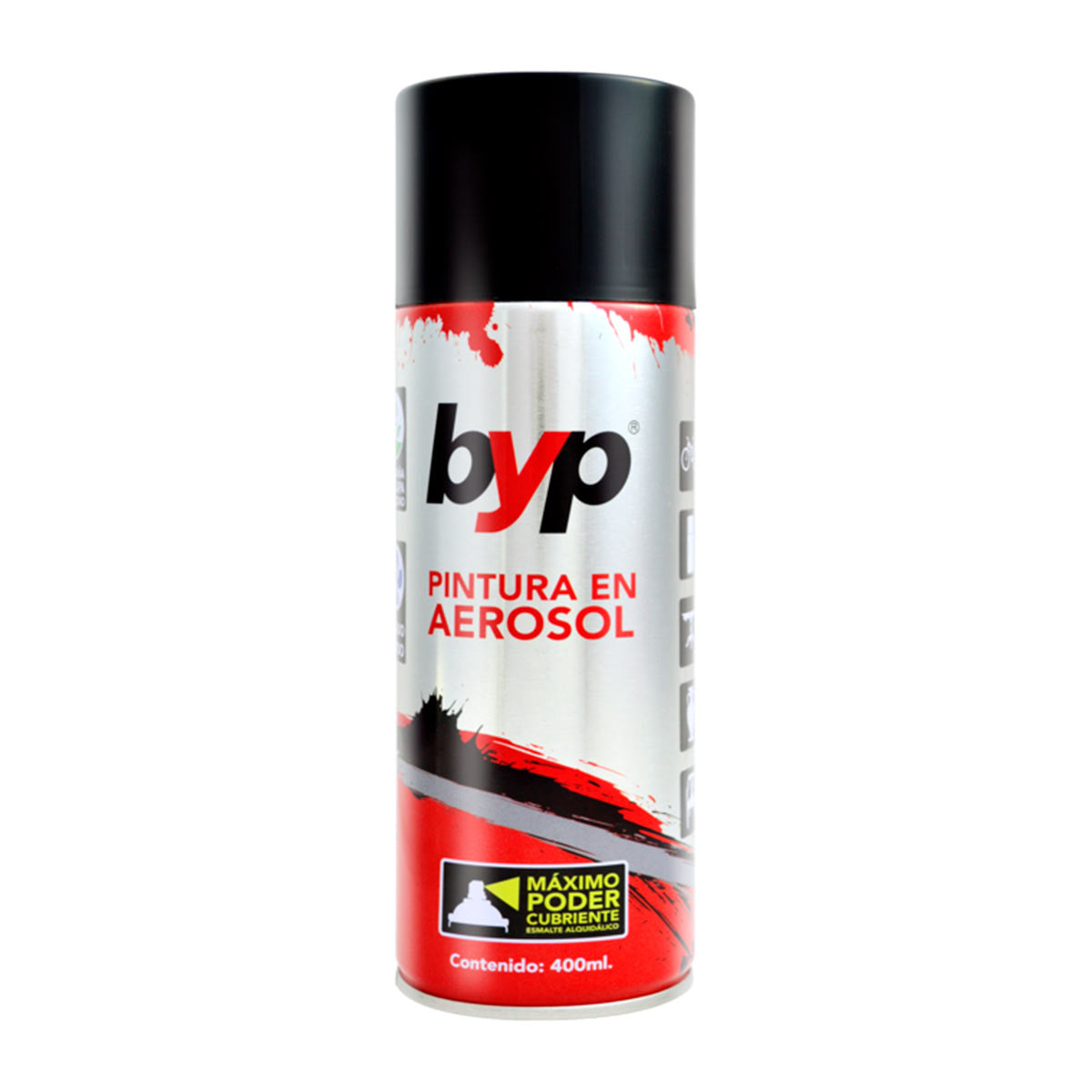 Pintura En Aerosol En Esmalte 400ML BYP Varios Colores BYP Ferreabasto