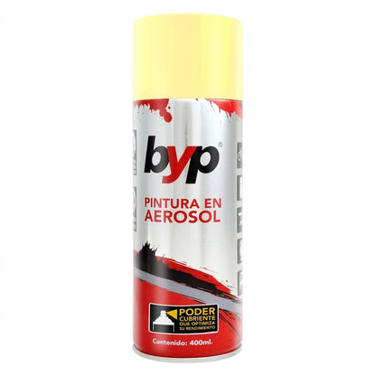 Pintura Aerosol Esmalte Pastel Amarillo Lila Rosa Turquesa O Verde Aqua 400ML BYP