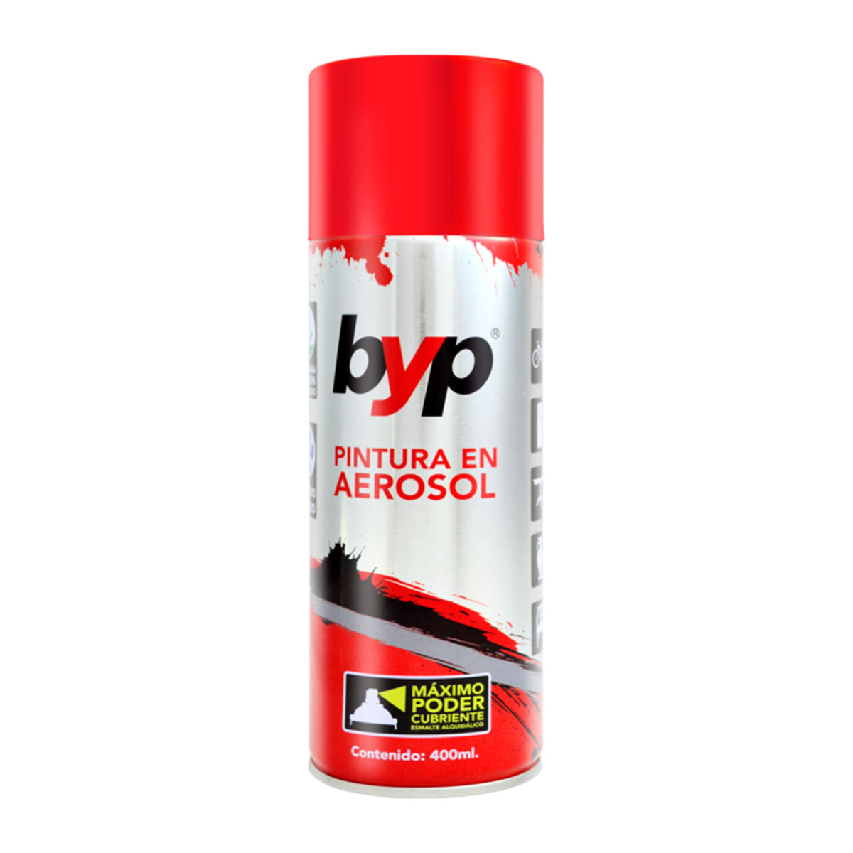 Pintura En Aerosol 400ML En Esmalte  BYP Varios Colores BYP Ferreabasto