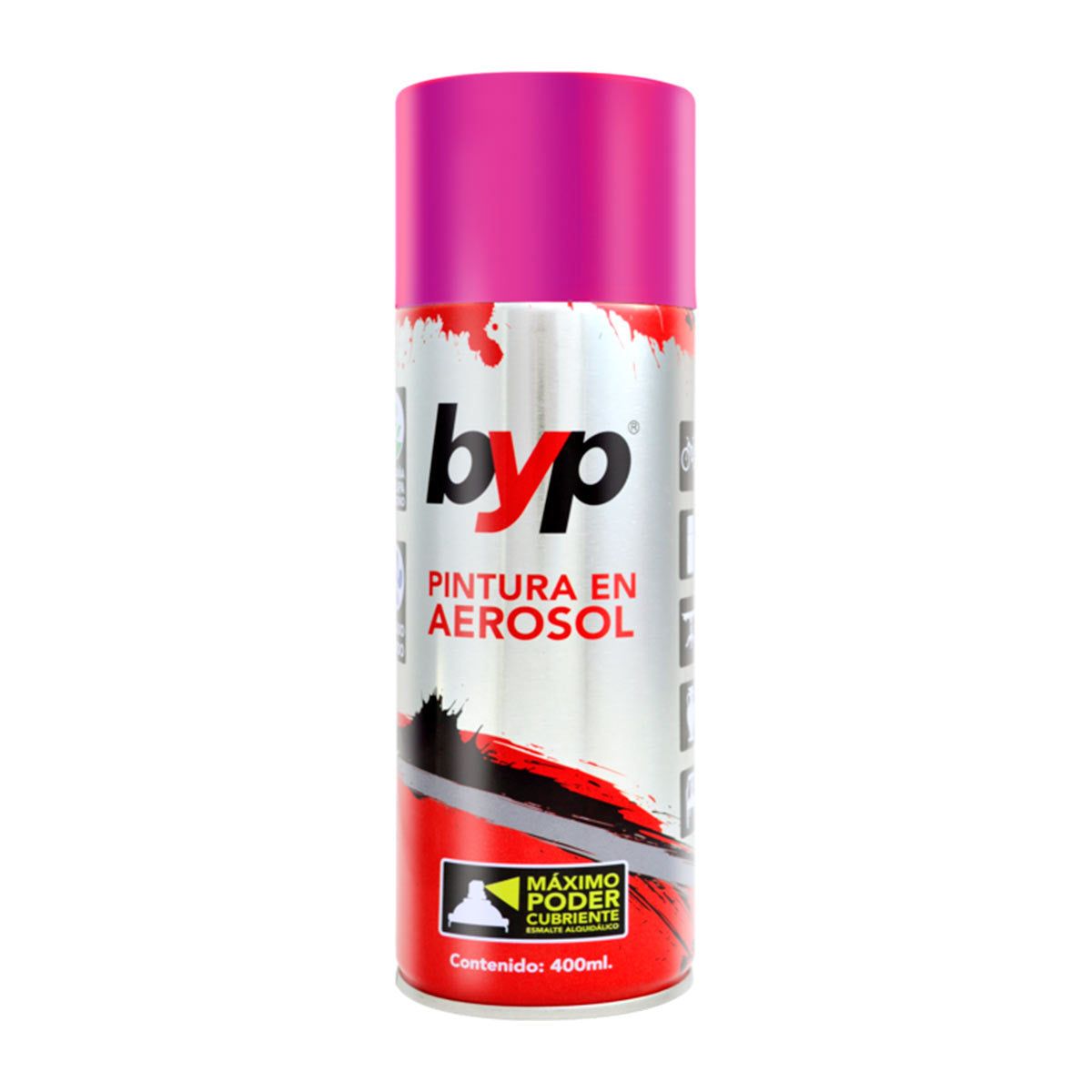 Pintura En Aerosol 400ML En Esmalte  BYP Varios Colores BYP Ferreabasto