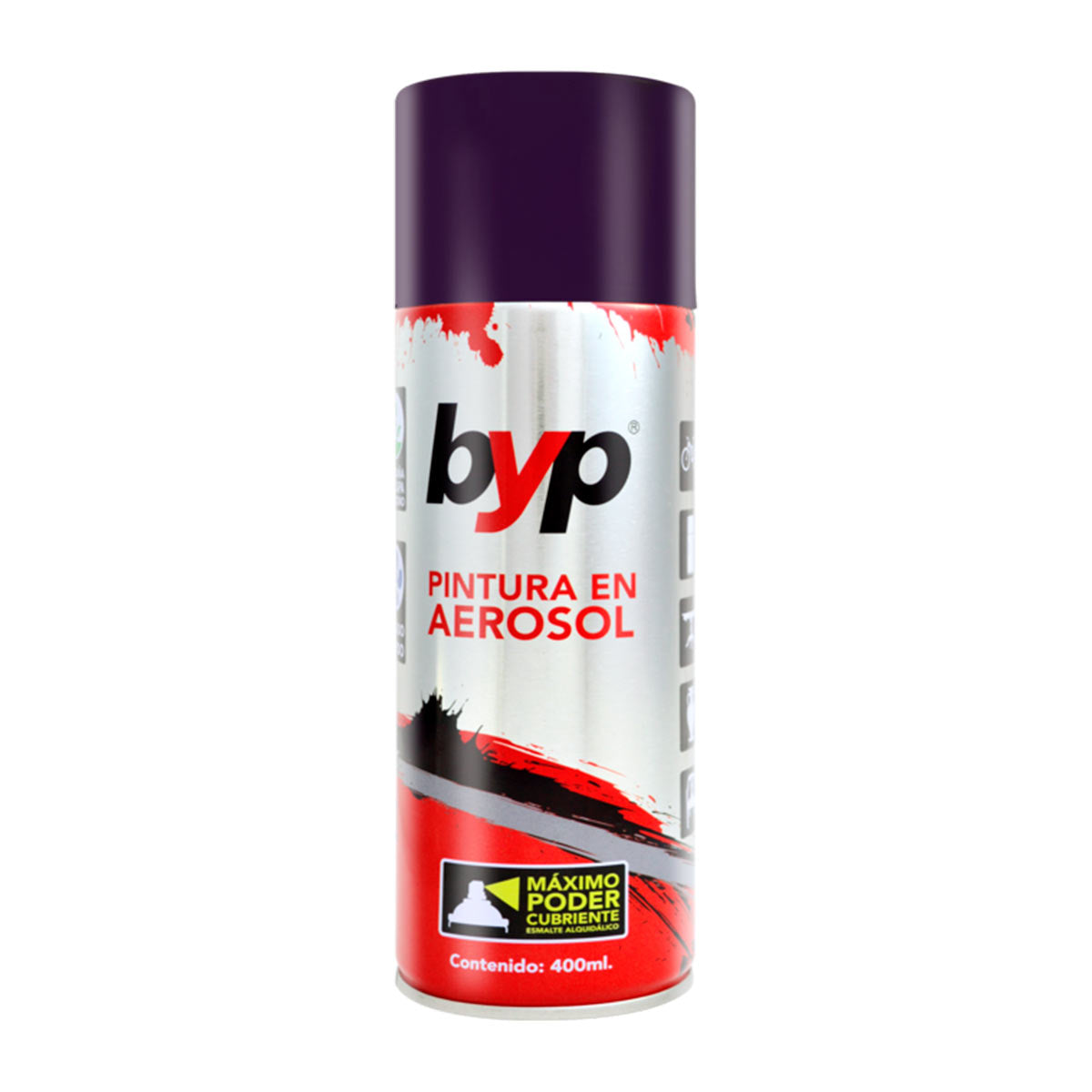 Pintura En Aerosol 400ML En Esmalte  BYP Varios Colores BYP Ferreabasto
