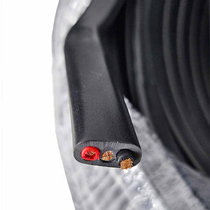 Rollo 100M Cable Plano P/Bomba Sumergible Cal 8AWG 168 Hilos Ferreabasto Ferreabasto