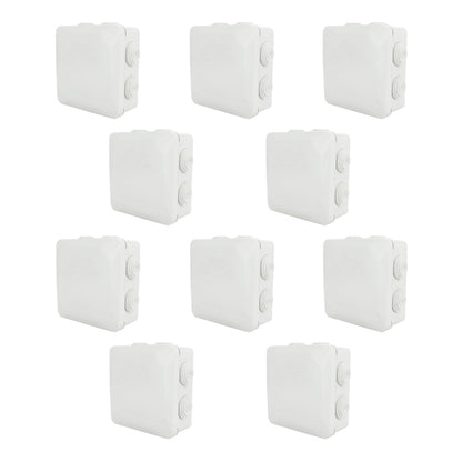 Caja Estanca Conos CCTV Presion 8x8x4.5cm IP55 Argos 10 Pzs Ferreabasto Ferreabasto