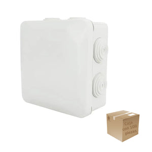 Caja Estanca Conos CCTV Presion 8x8x4.5cm IP55 Argos 100 Pzs Ferreabasto Ferreabasto