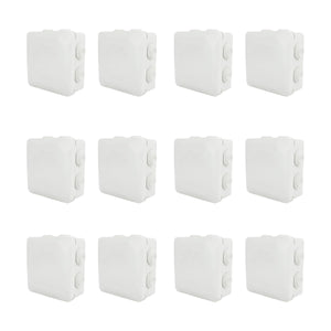 Caja Estanca Conos CCTV Presion 8x8x4.5cm IP55 Argos 12 Pzs Ferreabasto Ferreabasto