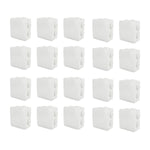 Caja Estanca Conos CCTV Presion 8x8x4.5cm IP55 Argos 20 Pzs Ferreabasto Ferreabasto