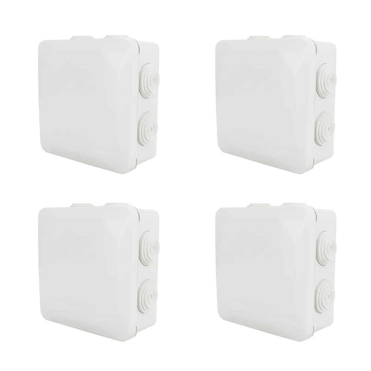 Caja Estanca Conos CCTV Presion 8x8x4.5cm IP55 Argos 4 Pzs Ferreabasto Ferreabasto