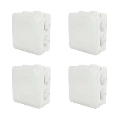 Caja Estanca Conos CCTV Presion 8x8x4.5cm IP55 Argos 4 Pzs Ferreabasto Ferreabasto