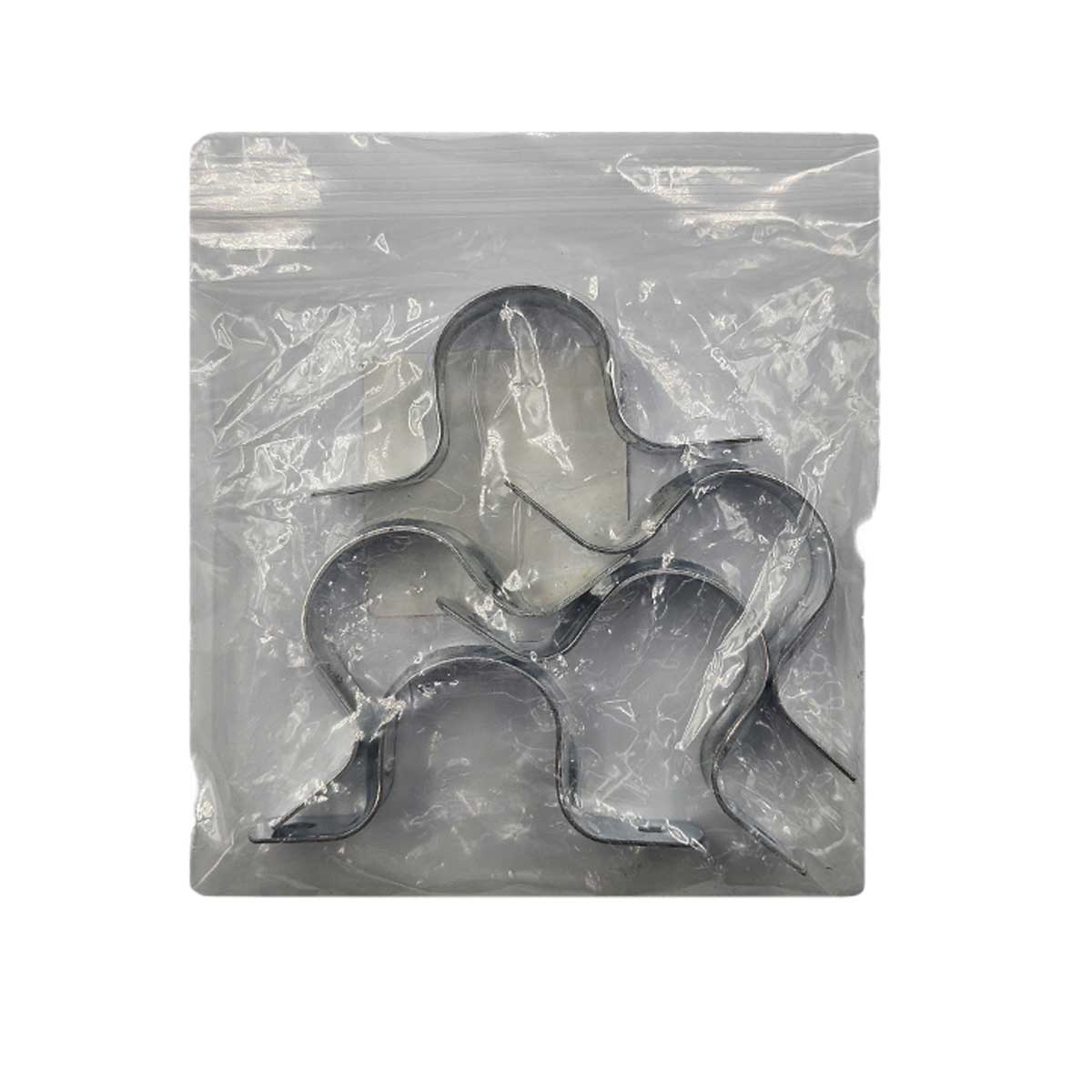 10 Pzs Abrazadera Tipo Omega Para Tubo 3 Pulgadas Acero Ferreabasto Ferreabasto