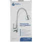 Mezcladora Monomando Con Cuello Flexible Para Fregadero Acero Inoxidable Roalflux