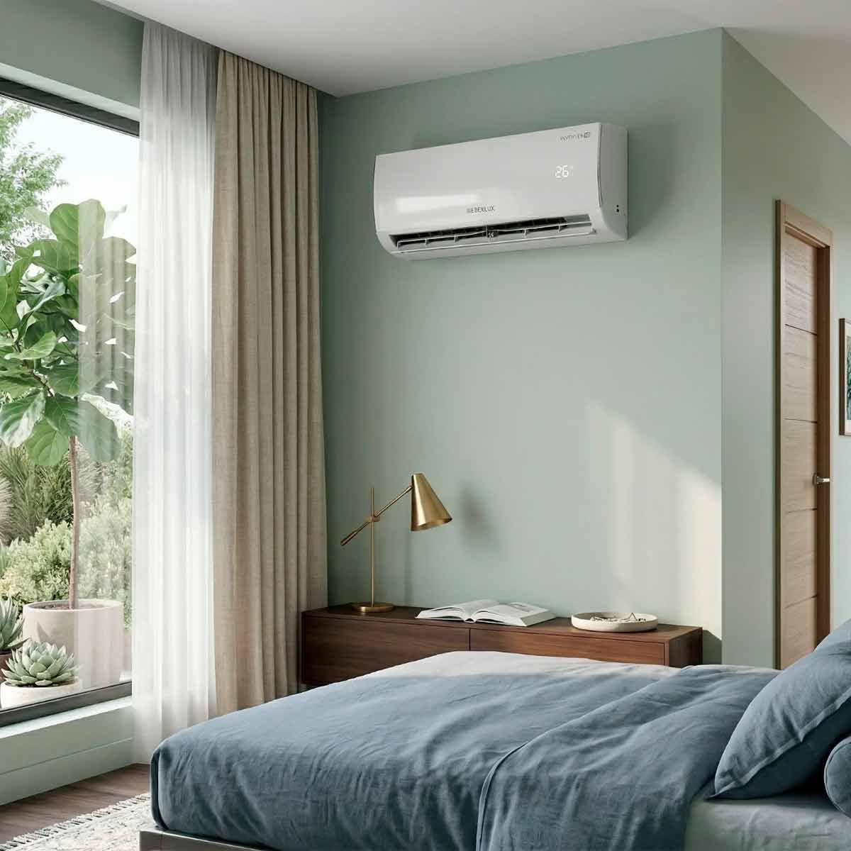 Aire Acondicionado Minisplit R32 On/Off 18000 BTUS 220V 18K Benelux BENELUX Ferreabasto