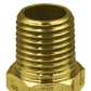 5 Pzs Niple Terminal Conexion De Laton Para Gas 3/8" X 1/4" CNX Ferreabasto