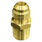 5 Pzs Niple Terminal Conexion De Laton Para Gas 3/8" X 3/8" CNX Ferreabasto