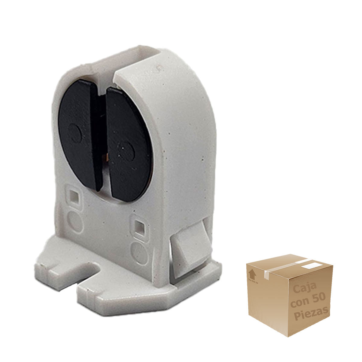 25 Pzs Portalampara Para Tubo T5 660W Fluorescente Argos Ferreabasto Ferreabasto