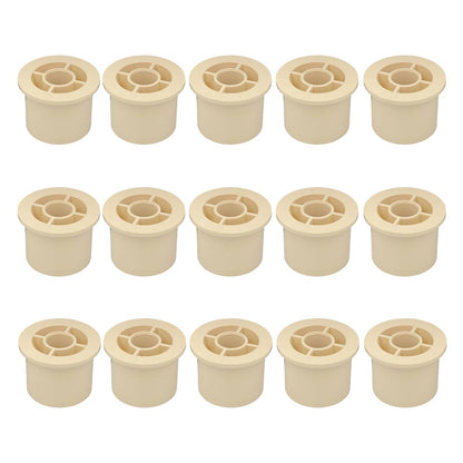 15 Pzs Reduccion Bushing De Cpvc 1 1/2 X 1/2 Pulgada Crema CNX Ferreabasto