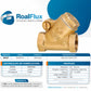 Valvula Check De Laton Tipo Columpio 1/2" Roalflux