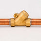 Valvula Check De Laton Tipo Columpio 1/2" Roalflux