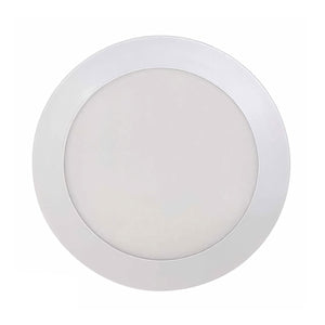 Lampara De Led Circular Empotrable Para Techo Blanca 12w 840lm Luz Fria 6500k Con Nom 1255 Sanelec SANELEC Ferreabasto