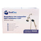 Set De Regadera Telefono Circular Con Manguera Acero Inoxidable Flexible Roalflux