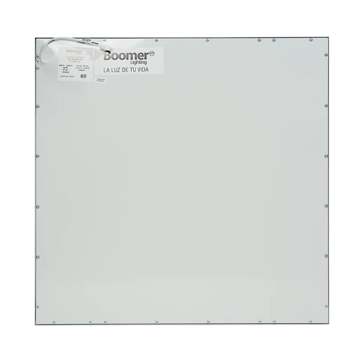 Panel Led Cuadrado P/ Plafon Empotrable 60x60cm 40W Luz Fria