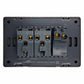 Placa Armada De 1 Apagador Con Doble Contacto Acero Inox