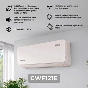 Aire Acondicionado Minisplit 12,000 BTU 230V Inverter X32 Mirage CWF121E MIRAGE Ferreabasto