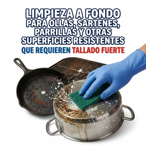 Caja De 12 PZS De Fibra Verde Multiusos Lavatrastes Fregon SOMAKI DE MEXICO SA DE CV Ferreabasto