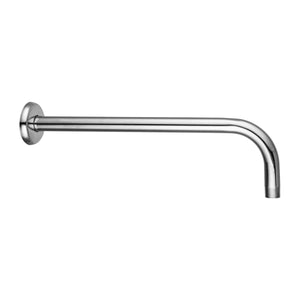Tubo Para Regadera Brazo Con Curva Acero Inox Cromado 40Cm