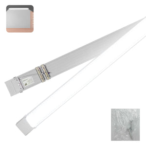 Luminario Lineal Tubo Led Regleta Base 36W 3240lm 120cm